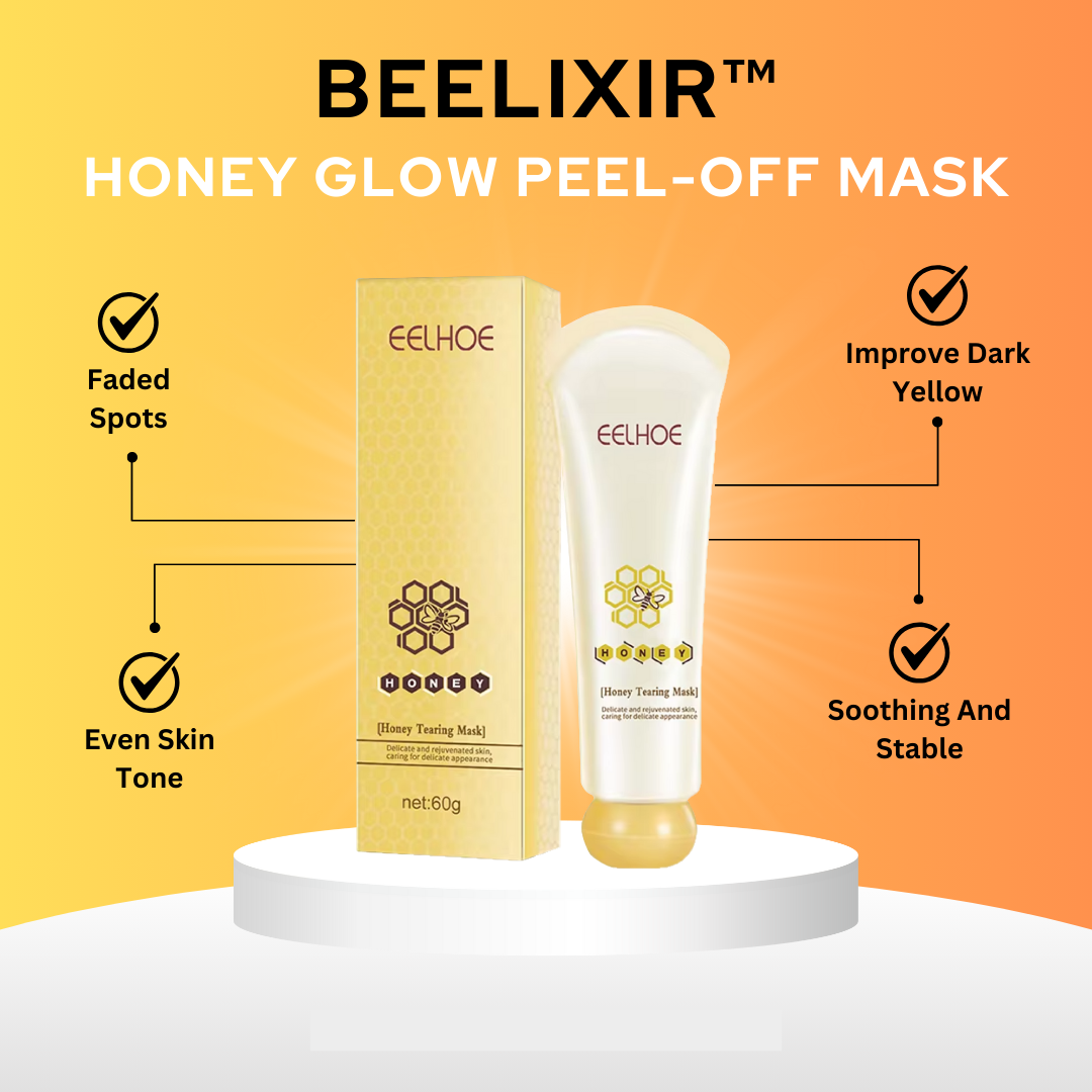 Beelixir™ Honey Glow Peel-Off Mask